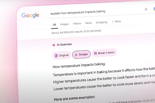 اضافه شدن قابلیت هوش مصنوعی به موتور «جستجوی گوگل»