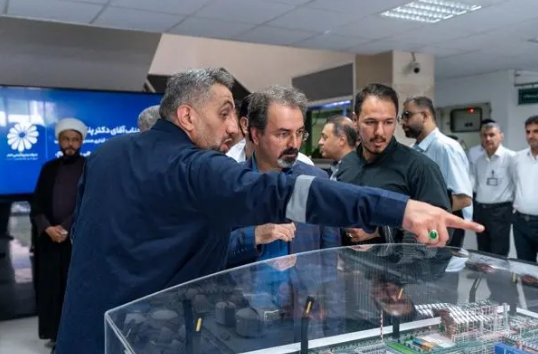 بازدید مدیر عامل شرکت سرمایه گذاری صندوق بازنشستگی کشوری از مجتمع پتروشیمی جم