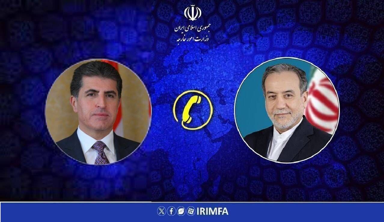 روابط ایران – عراق و تحولات منطقه، محور گفتوگوی عراقچی و بارزانی
