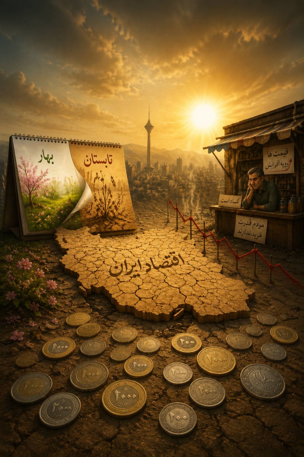 تابستان سختتر از بهار اقتصاد ایران