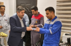 دیدار نوروزی مدیرعامل پتروشیمی پردیس در ساعات اولیه آغاز سال ۱۴۰۴ دیدار نوروزی مدیرعامل پتروشیمی پردیس در ساعات اولیه آغاز سال ۱۴۰۴