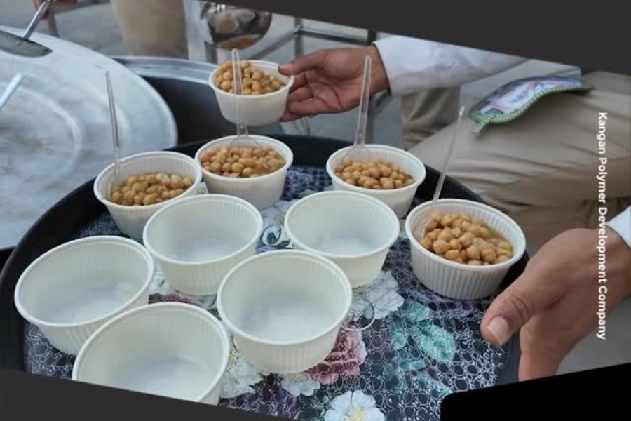 برگزاری مراسم عزاداری شهادت حضرت فاطمه (س) در شرکت توسعه پلیمر کنگان