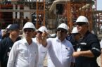 بازدید میدانی معاون وزیر نفت از پالایشگاه‌های پارس جنوبی