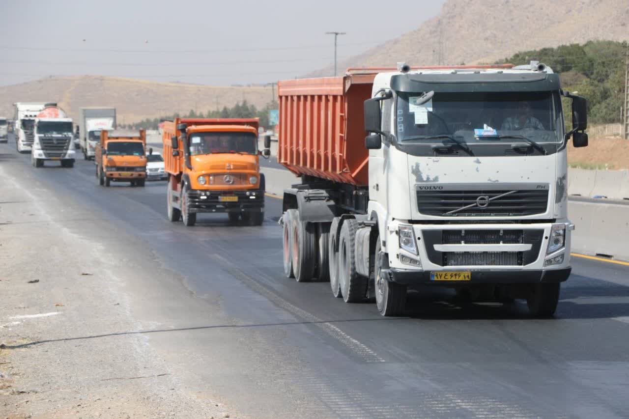 جابهجایی بیش از یک میلیون و ۱۶۸ هزار تن کالا از استان کرمانشاه