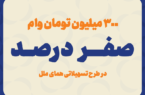 توسط موسسه اعتباری ملل انجام میشود  پرداخت وام با کارمزد صفر درصد