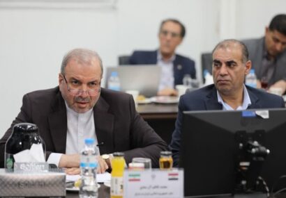 حضور رییس‌جمهور و رئیس مجلس عراق در مراسم تشییع رهبر شهید انقلاب