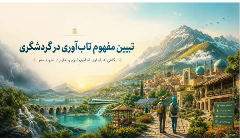 تبیین مفهوم تاب آوری در گردشگری