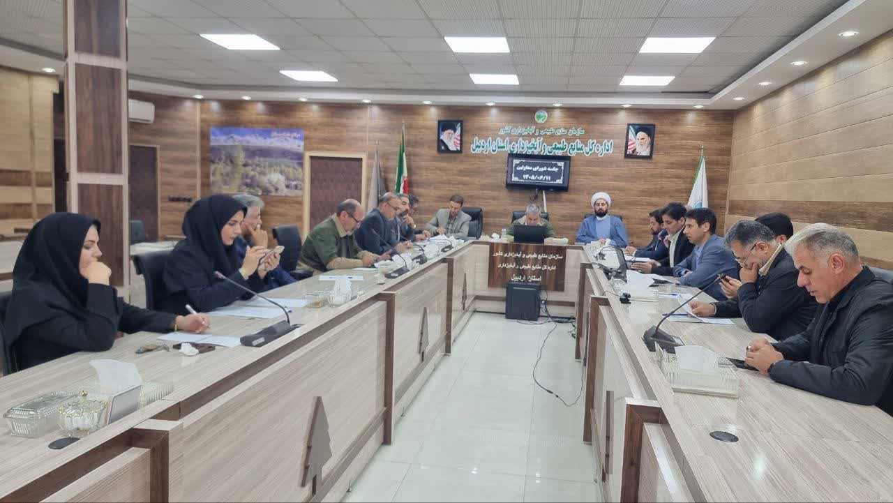 تأکید مدیرکل منابع طبیعی استان اردبیل بر تسریع در اجرای پروژه‌های آبخیزداری و صیانت از عرصه‌های منابع ملی